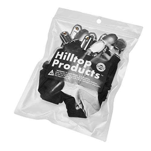Hilltop Products 4 Pack - 3 Way Adjustable Bed Sheets Holders, Fastener, Elastic Band Clip, Upholstery Suspender for Bed Sheets, Mattress Covers