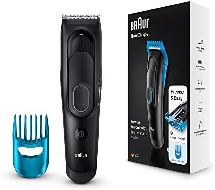 braun hc5010 hair clipper in 9 settings