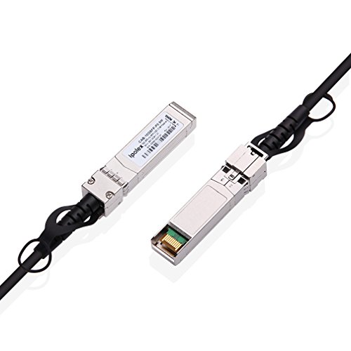 For Ubiquiti 10Gb/s SFP+ Direct Attach Copper Cable (DAC), Twinax Cable, Passive 0.5-Meter, ipolex