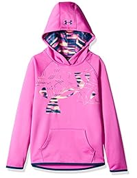 Under Armour sudadera para niñas de vellón con logo impreso