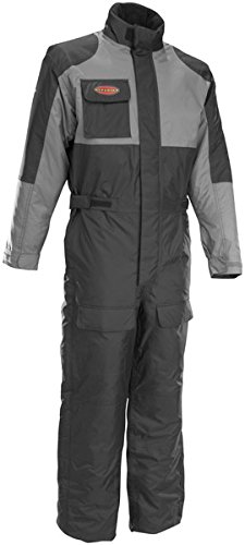 Firstgear Thermo One-Piece Rain Suit (Large) (Black) - Thumbnail 2