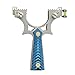 Tongtu Stainless Steel Slingshot with 2 Rubber Bands 50 Slingshot Ammos for Hunting Adult Outdoor Catapult Slingshot with Sight