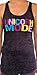 SoRock Women's Unicorn Mode Burnout Tank Top