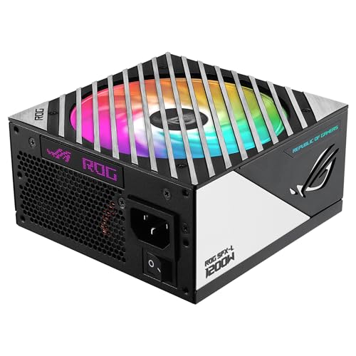 Asus Rog Loki Sfx-L 1200W, Fully Modular Power Supply, 80+ Platinum, 120Mm Pwm Argb Fan, Aura Sync, Atx 3.0 Compatible, Pcie 5.0 Ready, 10 Year Warranty - View 16