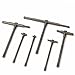Thegood88 Set 6 Telescoping Gage T Hole Precision Measurement Range 5/16