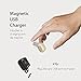 Bluetooth Earpiece, GoNovate Nano the Smallest Wireless Earbud w/6 Hour Playtime and Magnetic USB Charger, Mini Headset with Built-in Mic -Khaki (1 Piece)