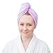 Wrap & Twist Microfiber Super Absorbent Bath Hair Towel by Fine Touch (R)