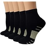 Copper Compression Running Socks For Men & Women-5/10 Pairs-Fit for Athletic,Travel& Medical
