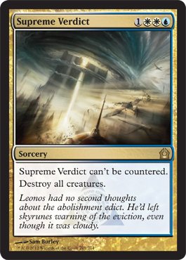 Magic: the Gathering - Supreme Verdict (201) - Return to Ravnica