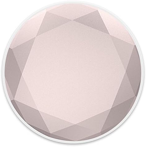 Premium Expanding Stand Pop Phone Grip Mount Holder Sockets for iPhone 8, iPhone X, Smartphones, Tablets - Rose Gold Diamond White