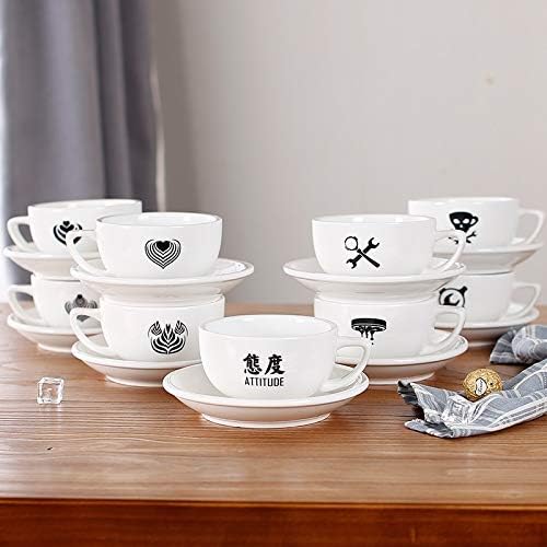 Best Quality - Coffee Cups & Mugs - ml Barista latte art cup and saucer for WLAC championship hiroshi cup porcelain white cups & saucers - by Wolong666