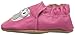 Robeez Girls' Soft Soles, Owl Playmates Bright Pink, 6-12 Months M US Infant