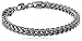 Men's Stainless Steel 6mm Foxtail Chain Bracelet, 9