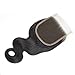 Selina Brazilian Hair Body Wave 4 Bundles With Closure Unprocessed Virgin Human Hair Bundles With Lace Closure 4x4 Free Part Natural Black (8