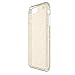Speck Products Presidio Clear + Glitter Case for iPhone 8 Plus (Also fits 7 Plus and 6S Plus/6 Plus), Clear With Gold Glitter/Clear
