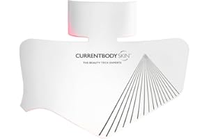 CurrentBody Skin LED Neck & Décolletage Mask: Series 2 | Advanced Anti-Aging for your Neck and Chest with Red and Near-Infrared Light Therapy