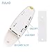 FULAO Spy Clothes Hook Cam Full HD Covert 1280p Recorder Camera White