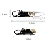 Z-one Mini Keychain Knife - Concealed Chain Knife Box Cutter for Keychain or Bottle Opening Outdoor Rescue Tactical Pocket Knife(Stainless Steel)