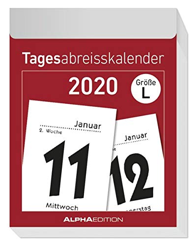 Tagesabreißkalender L 2020 by