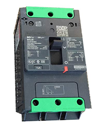 Square D Circuit Breaker, 15 Amps, Number of Poles: 3, 347/600VAC AC