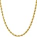Lifetime Jewelry Necklaces for Women and Men [ 4mm Rope Chain ] Up to 20X More 24k Real Gold Plating Than Other Plated Gold Necklaces for Women or Chains for Men - Durable Necklace Chain 16 to 30 inch