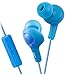 JVC HAFR6A Gumy Plus Headphones (Blue)