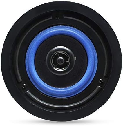 Herdio 4 Inches Ceiling Speakers Wall Mounted Speaker Amplifier Water Resistant Ceiling Speakers For Bathroom Home Kitchen Bedroom,compatible with Bluetooth - Image 3