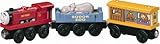 Learning Curve Thomas and Friends Wooden Railway - Ivo Hugh with Zoo Cars