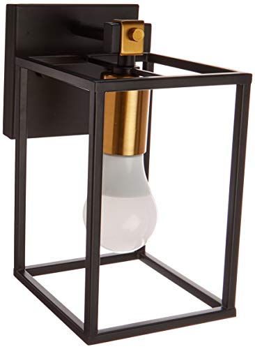 Elk Lighting 46630/1 Vanity Light Matte Black, Brushed Brass Elk Lighting 46630/1 Vanity Light Matte Black, Brushed Brass