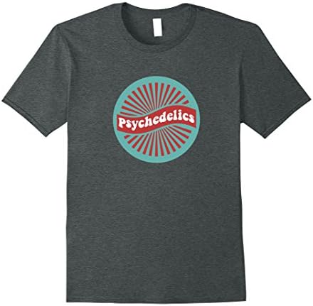 Mens Psychedelics T-shirt Medium Dark Heather