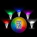 GPCT LED 9W Color Changing Bulb with 64 Levels of Brightness/Color Combinations and 5 Lighting Modes - 1 Pack