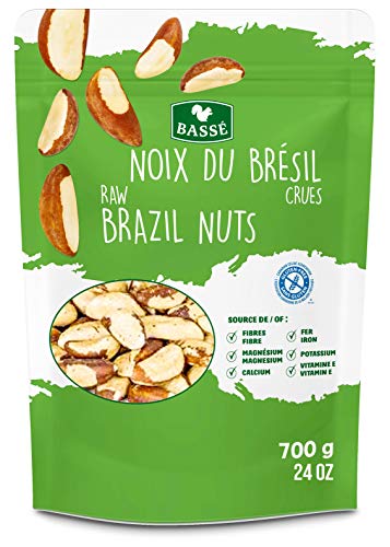 Basse Raw Brazil Nuts, Shelled, Whole, Unsalted, Resealable Bag, Gluten Free, Kosher Certified (24 Ounces) - Image 6