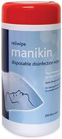 Reliance Medical Reliwipe 200 Disposable Manikin Wipes by Reliance Medical