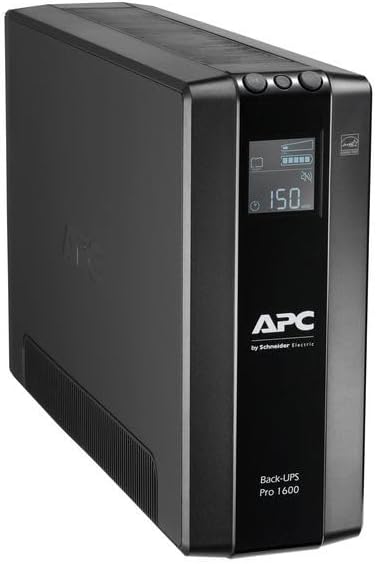 APC Back-UPS Pro BR1600MI UPS 1600VA 8 IEC Outlets LCD AVR