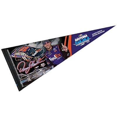 Denny Hamlin Daytona 500 Champion Pennant and Banner
