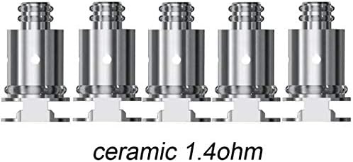 5pack Replacement C-o-i-l Regular Mesh Ceramic C-o-i-l-s Head for N-o-r-d A-I-O (Ceramic 1.4ohm)