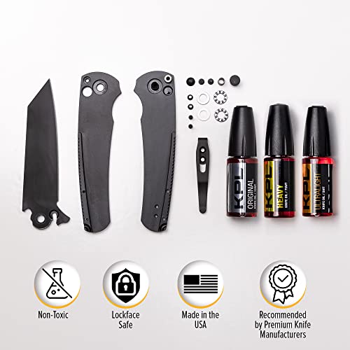 Knife Pivot Lube Heavy, Original, & Ultralight Combo Pack Knife Oil for