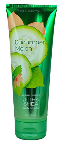 Bath and Body Works Signature Collection Cucumber Melon Body Cream, 8 oz, new bottle style