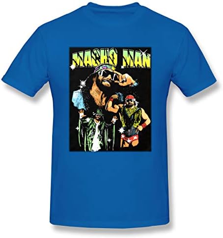 Blue Hogan Macho Man Mega Powers T-Shirt