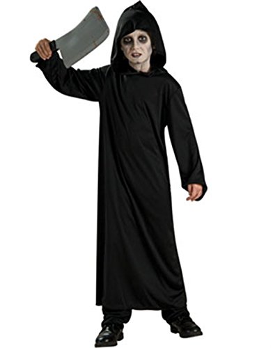 Haunted House Child's Black Horror Robe
