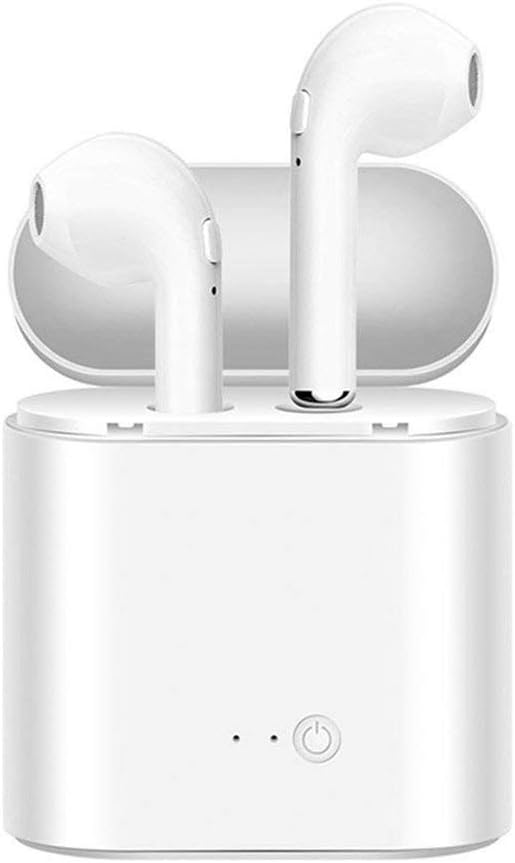 Bluetooth 5.0 Wireless Earbuds Noise Canceling Sports Bluetooth Headphones with Charging Case IPX5 Waterproof Stereo Earphones in-Ear Built-in HD Mic Headsets for iPhone Android Apple Airpods