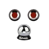 Nochoice Magnetic Car Mount Cell for Phones Big Angle Black (2 Magnets + 1 Ball)
