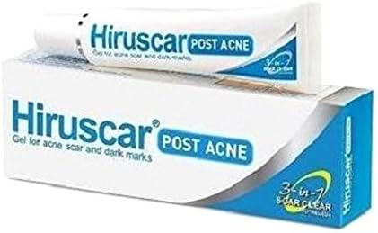 10g HIRUSCAR POSTACNE GEL ANTI ACNE SCAR DARK SPOTS PIMPLES INFLAMMATION 3 IN 1