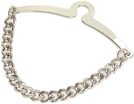 AMANOGAWA Chain Tie Clip Narrow , Silver