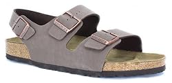 Birkenstock Milano Sandal,Mocha Birkibuc,46 M EU