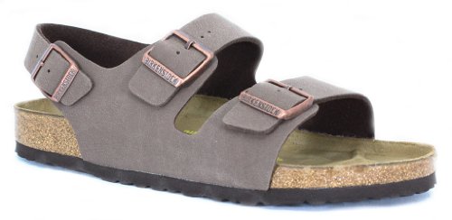 Birkenstock Milano Sandal,Mocha Birkibuc,46 M EU