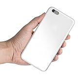 totallee iPhone 6 Plus Case, iPhone 6s Plus Case, Thinnest Cover Premium Ultra Thin Light Slim Minimal Anti-Scratch Protective - For Apple iPhone 6 Plus 5.5 inch The Scarf (Jet White)