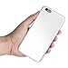 totallee iPhone 6 Plus Case, iPhone 6s Plus Case, Thinnest Cover Premium Ultra Thin Light Slim Minimal Anti-Scratch Protective - For Apple iPhone 6 Plus 5.5 inch The Scarf (Jet White)