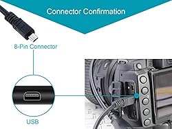 MaxLLTo 5ft Extra Long USB UC-E6 Battery Charger