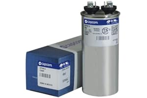 97f9614-40 uf mfd 370 volt vac - genteq round run capacitor upgrade